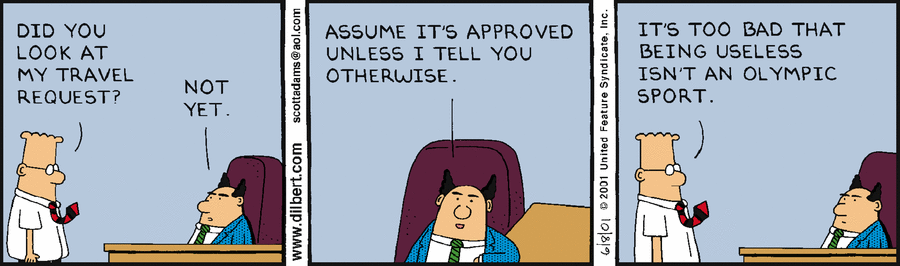 Dilbert Cartoon